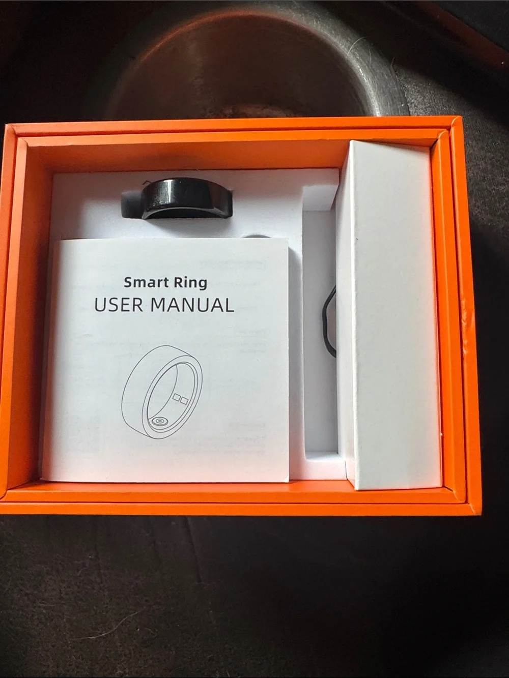 Men’s smart ring health tracker